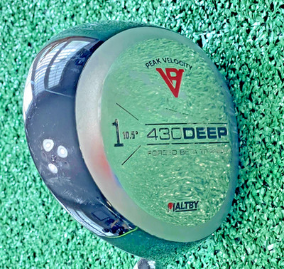 Maltby Peak Velocity 430 Deep Driver 10.5° Stiff Flex Penley Vista Tour 70 RH 