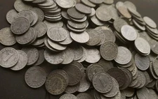 Germany WWII 1 Reichspfennig Zinc Coin 1940-1944 Nazi Third Reich[ 1 Coin ]