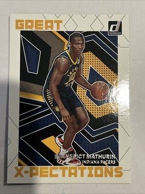 Bennedict Mathurin 2022-23 Donruss Great X-Pectations - #2 - Indiana Pacers