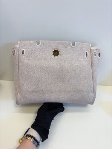 Hermes Herbag 31 Brown Leather Canvas Gold Hardware Pre-Owned - Picture 20 of 23