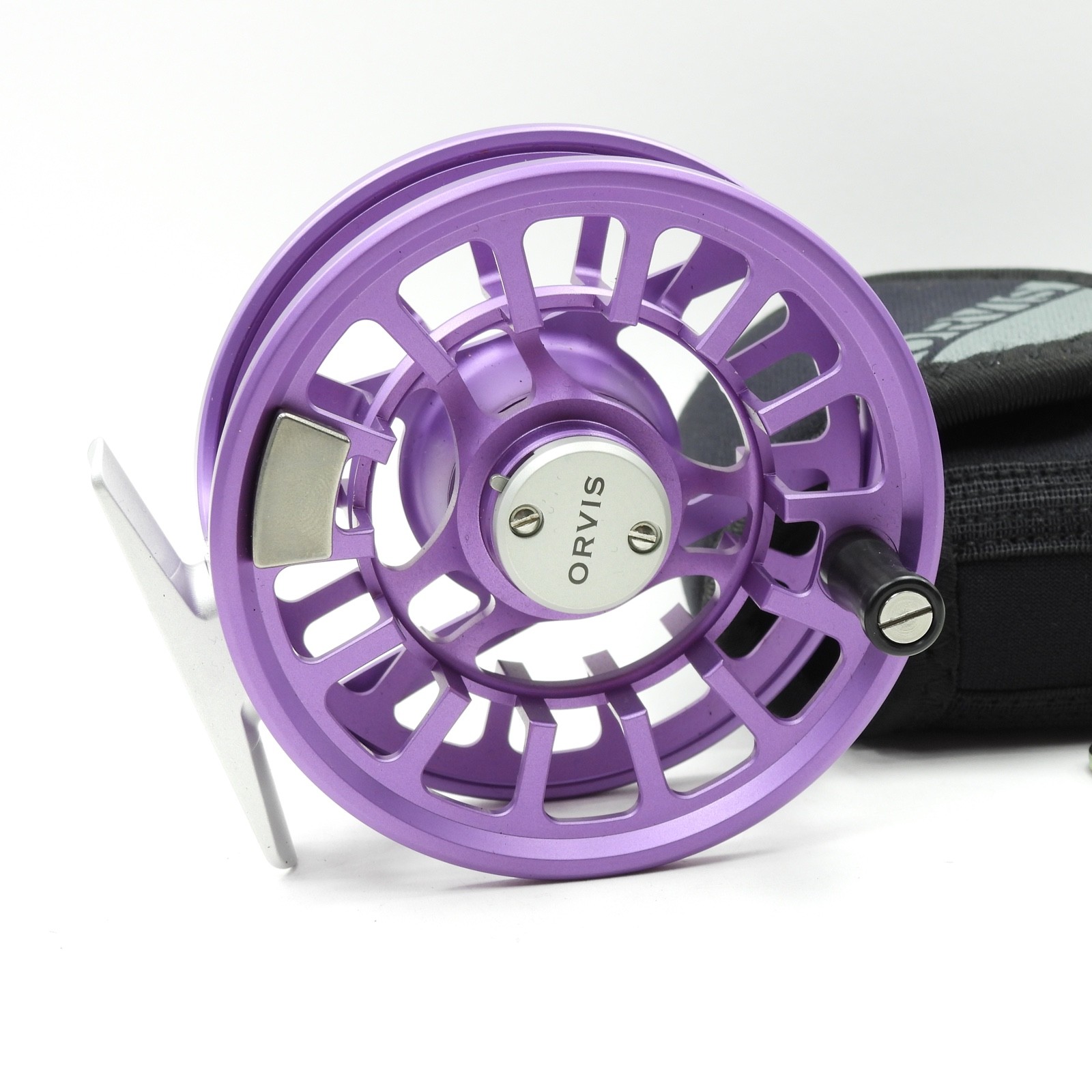 Orvis Hydros III Fly Fishing Reel. Purple. W/ Case.