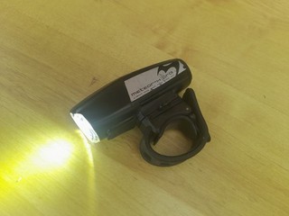 Moon Meteor x pro powerful usb front bike light with 6 modes.