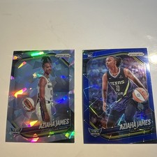 Panini Prizm 2025 Aziaha James Dallas Wings Rookie Lot || #83 and #141