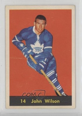 1960-61 Parkhurst John Wilson #14 0da0