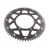 Kettenrad Alu Schwarz 60-ZäHne 428-Teilung FüR Aprilia Tuono 125 4T ABS Bj. 2017