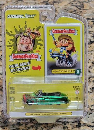 Greenlight 1:64 Mercury Eight Lowrider 1950 - Menacing Monica *CHASE* Garbage Pail Kids