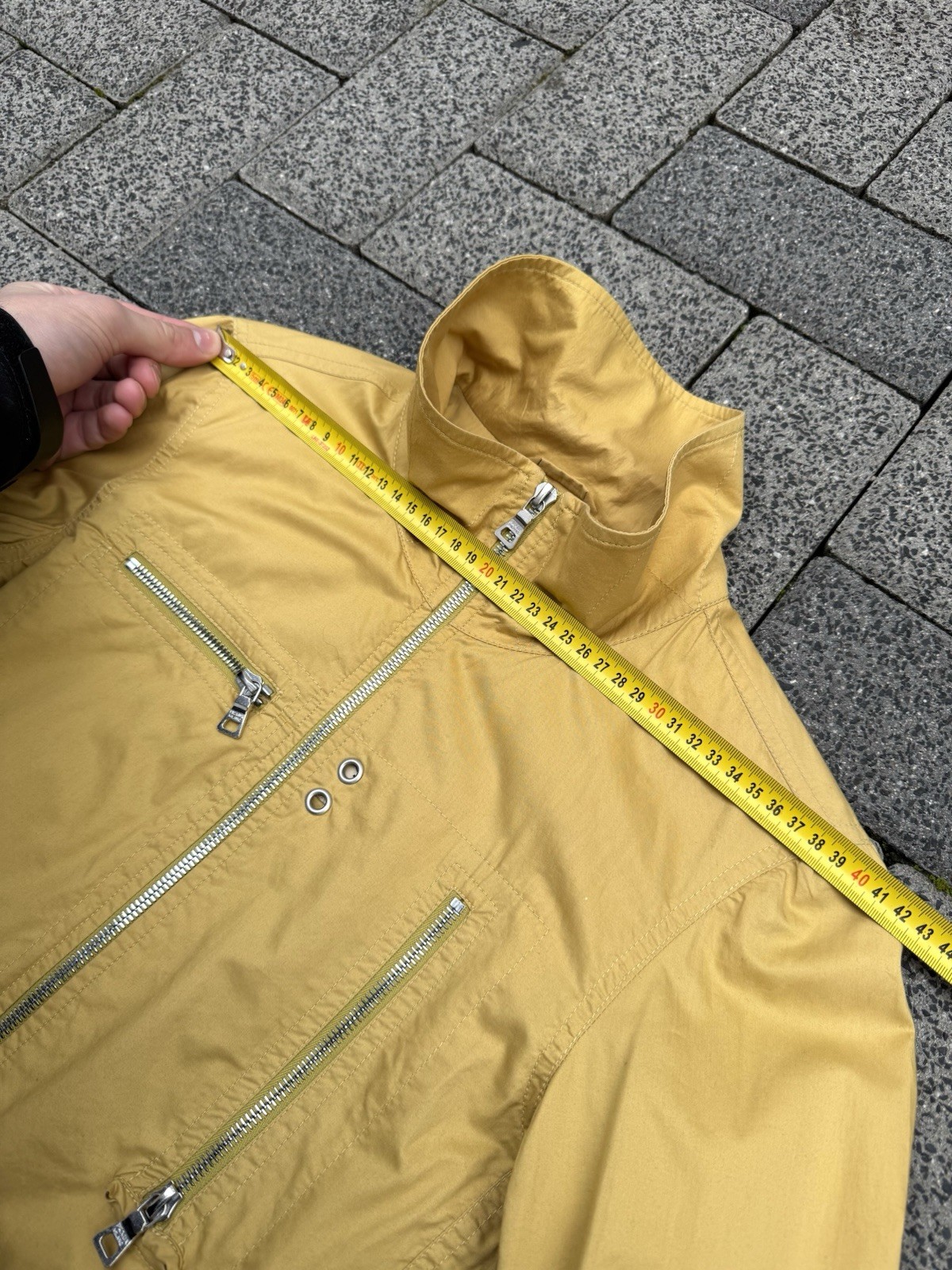 Prada Leather Jacket Shearling Leather Biker Jack… - image 16