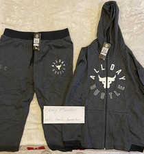 Under Armour Project Rock Hoodie Mens XL  Hoodie & Joggers All Day Hustle NWT