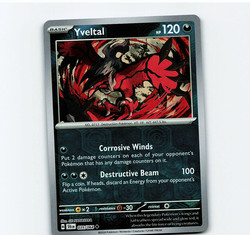 Yveltal 035/064 Shrouded Fable Reverse Holo Uncommon