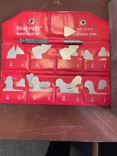 No. S167 Radius Gage Set. Stainless Steel