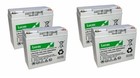 4 x 12V 22AH (Replace 17AH 18AH 19AH 20AH 21AH) Lucas AGM/GEL Battery