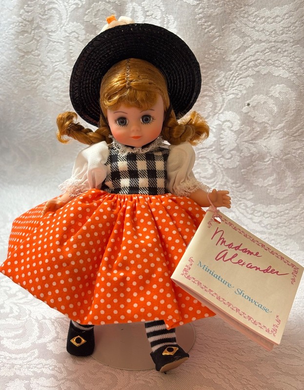 Madame Alexander 8" LITTLE JUMPING JOAN #487 NIB 1989 Nursery Rhyme Series WENDY