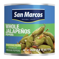 Whole Jalapeno Peppers, 26 Ounce