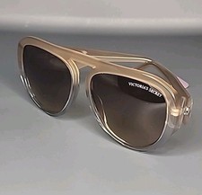 Victoria Secret VS0021 20F Light Brown Oversize Women's Sunglasses 60/16/140