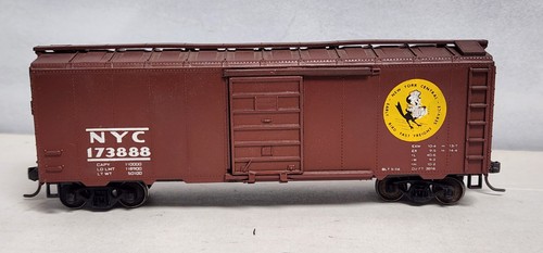 Coche de carga New York Central 40' SD 173888 Early Bird con Kadee MTL Whl Roundhouse HO | Zustand: Used