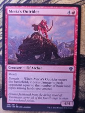 Meria's Outrider 138 Common Dominaria United Magic: The Gathering Near Mint