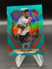 2025 Prizm FIFA Club World Cup Miguel Borja Teal /99 River Plate #178