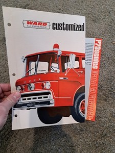 Vintage Ward LaFrance P73 Series Fire Trucks Sales Brochure