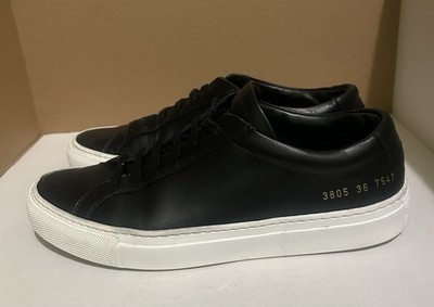 Womens Commom Projects Size 7.5 Color Black