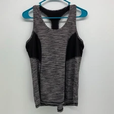 Xersion Performance Tank Top Womens Medium Space Dye Stretch Racerback Gym Yoga