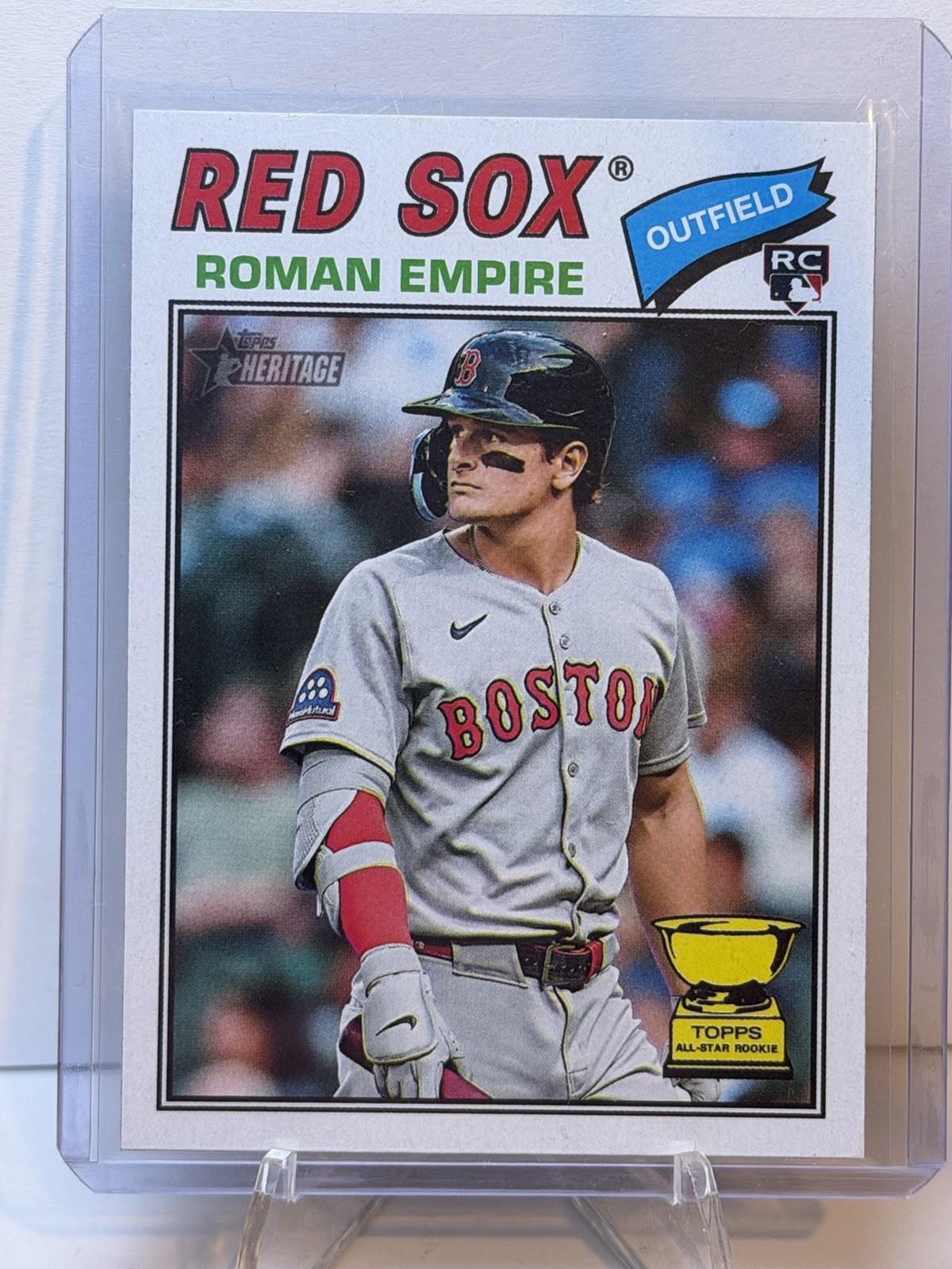 Topps Heritage 2026 - Variación de apodo Roman Anthony #86 (RC)