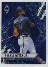 2021 Panini Chronicles Phoenix Blue Velocity Ronald Acuna Jr #8 0w6