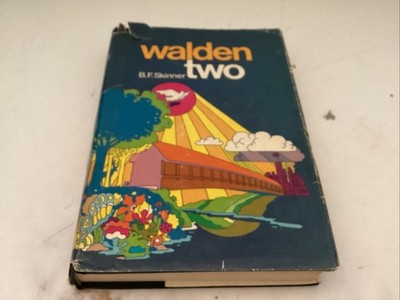 Walden Two by B.F. Skinner Book Club Edition 1948 HCDJ