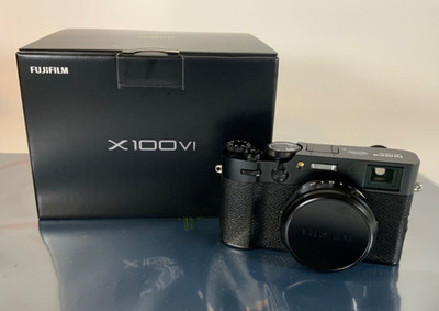 Fujifilm X100VI 40.2MP Advanced Compact Digital Camera Black
