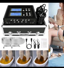 Ionic Detox Foot Bath Spa Machine Ion Detox Kit with Case for Christmas Gift New