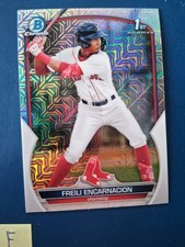2023 Bowman Chrome Mojo Refractor Freili Encarnacion #BCP-117 Boston Red Sox 