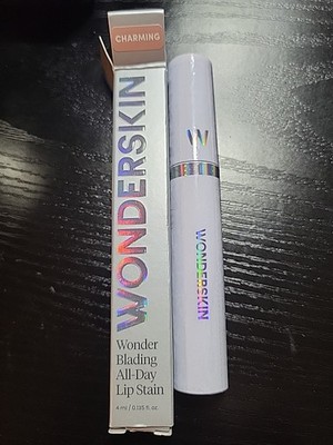 WONDERSKIN All-Day Lip Stain CHARMING Transfer Proof Full Size New AUTHENTIC