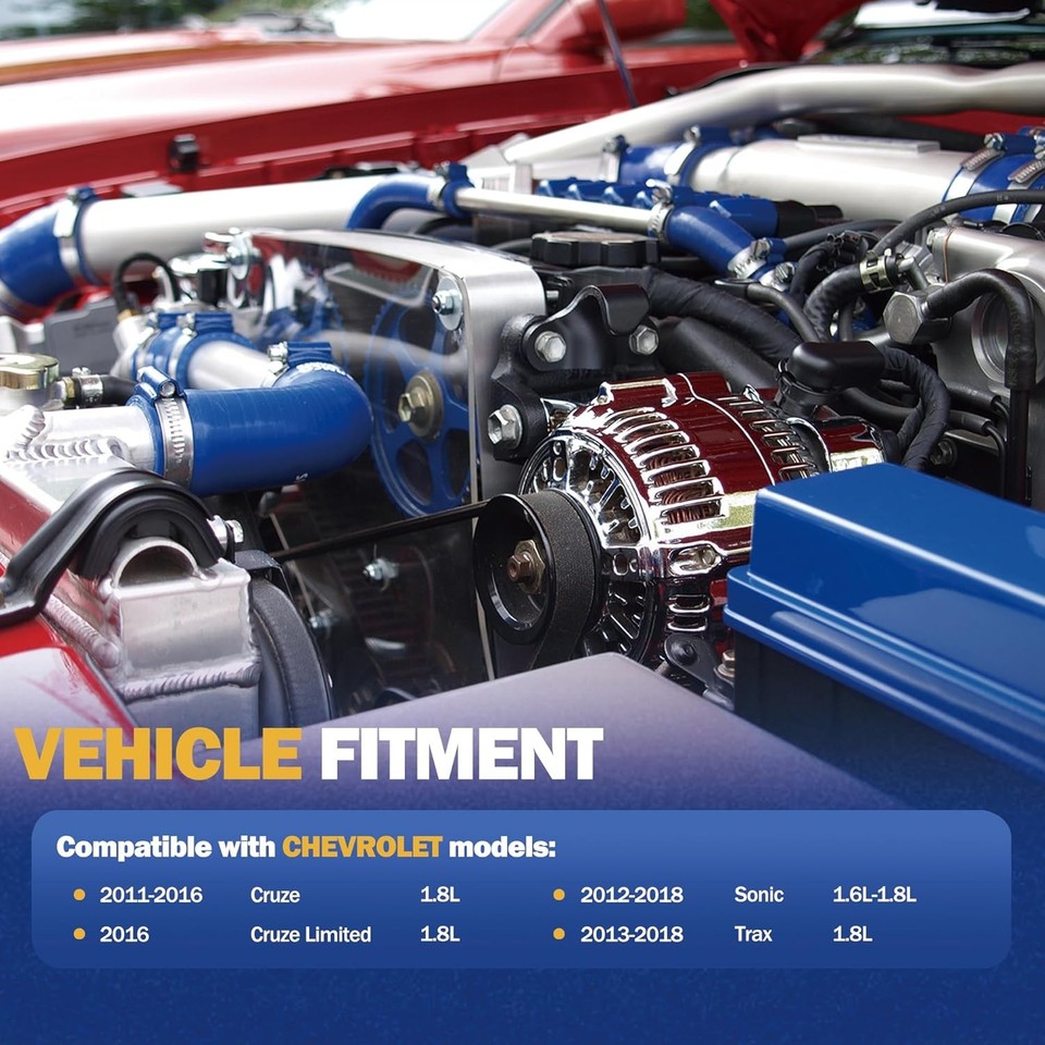 Engine Coolant Thermostat Housing Assembly Compatible with Select ...