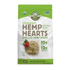 Manitoba Harvest Organic Hemp Hearts 5 LB Gluten Free Vegan Paleo Keto Seeds 12.08 per gallon