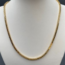 WUNDERSCHÖNE KÖNIGSKETTE  AUS 585er GELBGOLD 45cm WERT € 7498,-