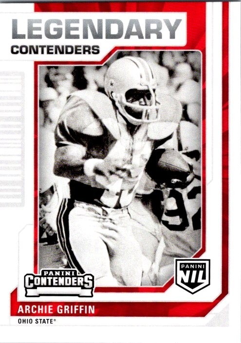 2025 Panini NIL Ohio State Contenders #47 Archie Griffin Legendary