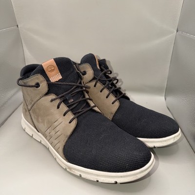 Timberland Mens Graydon Chukka Brown Leather Mesh Boots Shoes Size 12 #JJ11+3 Amazon.com | Timberland Men main image 4