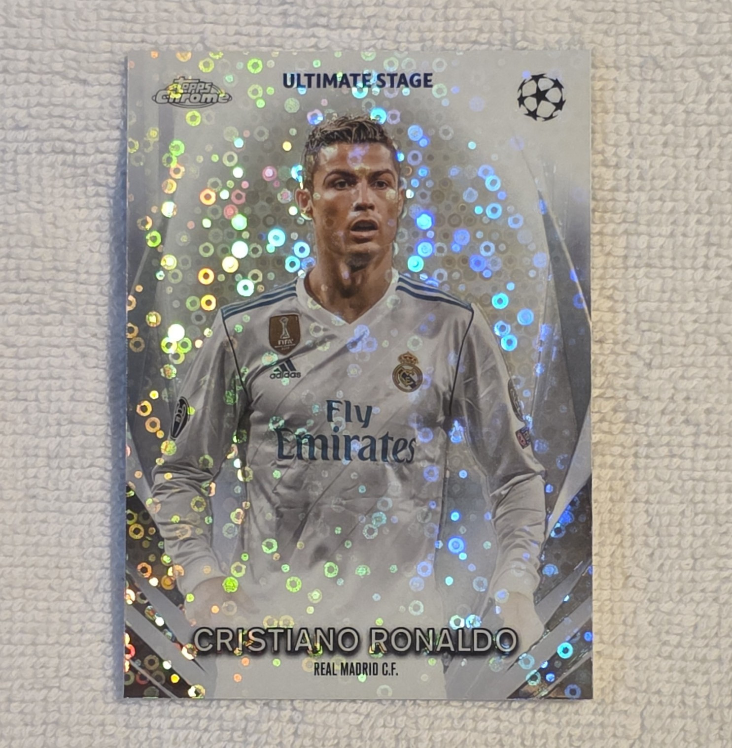 Topps 2023-24 UEFA Club Competitions Ultimate Stage Ronaldo USC-44