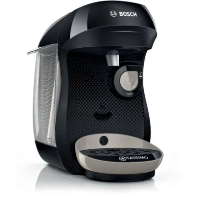 Machine à Café Bosch Tassimo Happy TAS109E - 1400W - 0.7L - 3.3 bar - Noir/Crème