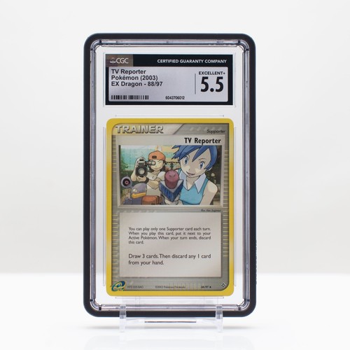 TV Reporter graded CGC 5.5 for sale on eBay
