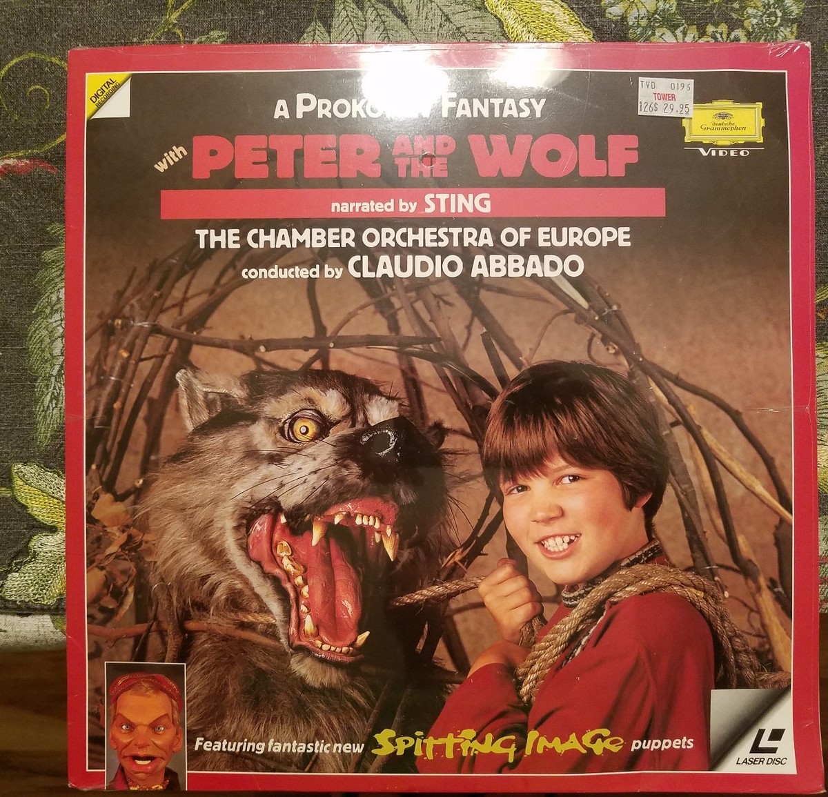 Peter And The Wolf Narrated By Sting Laserdisc - BRAND NEW | eBay