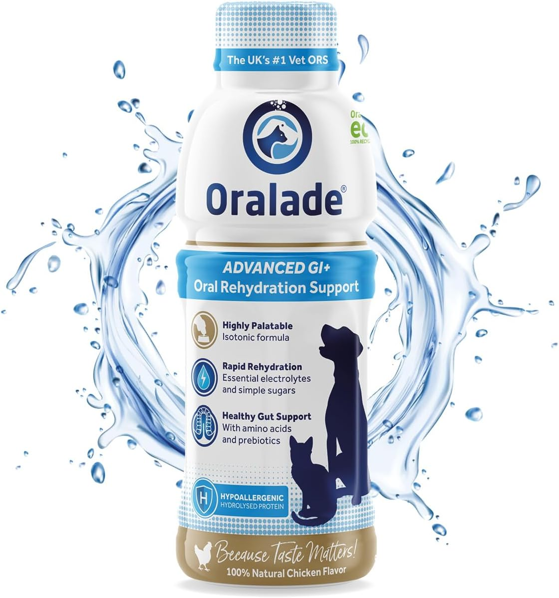 Oralade - Advanced GI+, Oral Rehydration & Gut Support for Pets - Fast and Effec
