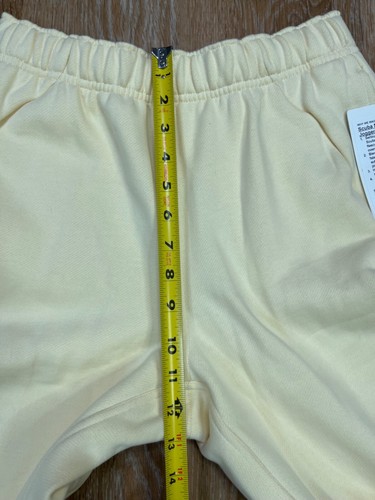 Lululemon Pants Womens Extra Small Yellow Scuba Mid Rise Oversized Jogger - Picture 9 of 12