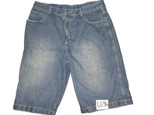 Vintage Joker Brand Men's 36 Blue Jean Denim Dark Wash Skate Casual Baggy Shorts