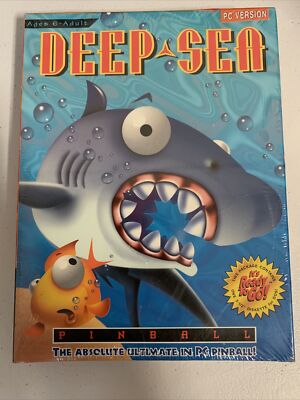 DEEP SEA CHALLENGE Pinball PC DOS 3.5'' Disc  Epic MegaGames New 1994 SEALED!
