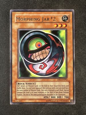 Yu-Gi-Oh TCG DB1-EN092 Morphing Jar #2 Effect Unlimited Rare NM/LP