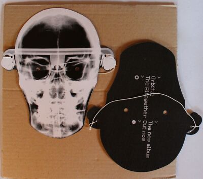 Orbital The Altogether Rare UK Promo-Only X-Ray Skull Face Mask!