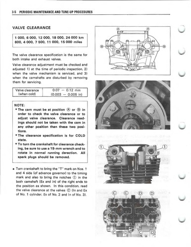 Paper 80-83 Suzuki GS1100 GS1100S GS1100ES Service Work Shop Repair Manual - Picture 4 of 5