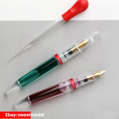 MAJOHN M2 Transparent Acrylic Dropper Filling Fountain Pen