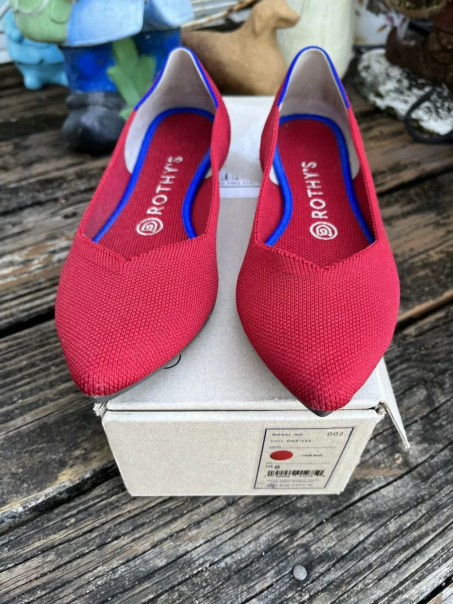 Rothys chili red point sale