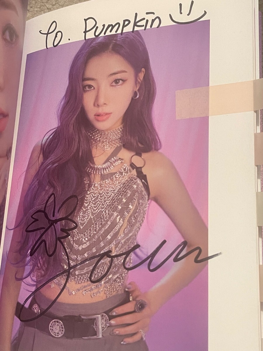 purplekiss ON THE VIOLET ドシ　サイン入り Purple Kiss Into Violet Fansign Album Signed To. | eBay